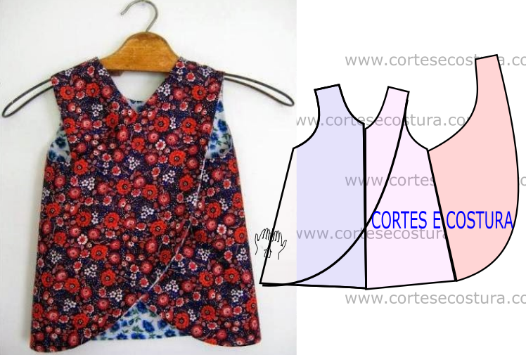 VESTIDO DE CRIANÇA COSTURA FÁCIL