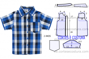 camisa de criança fácil de fazer