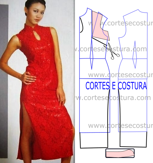 VESTIDO ORIENTAL