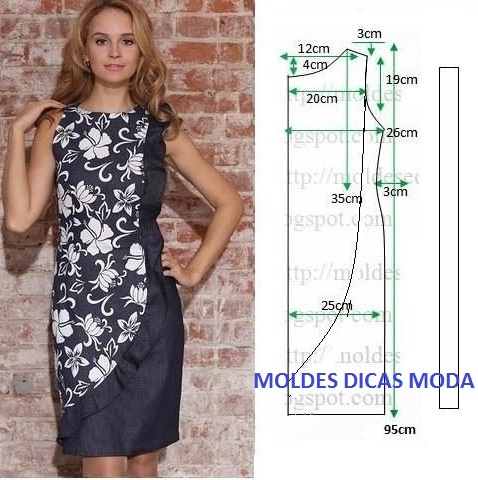 MOLDE DE VESTIDO