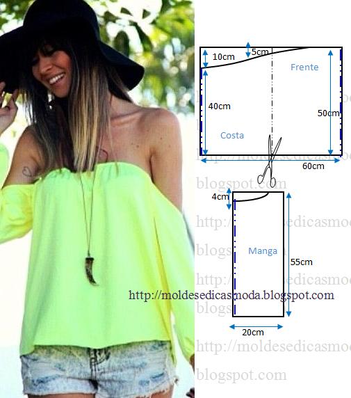 blusa ciganinha