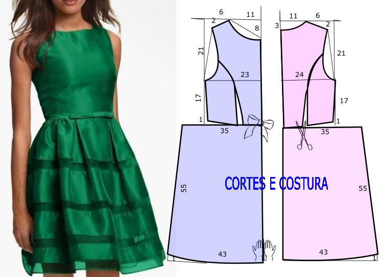 Vestido casual chic