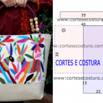 bolsa com bordados