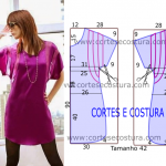 vestido casual curto