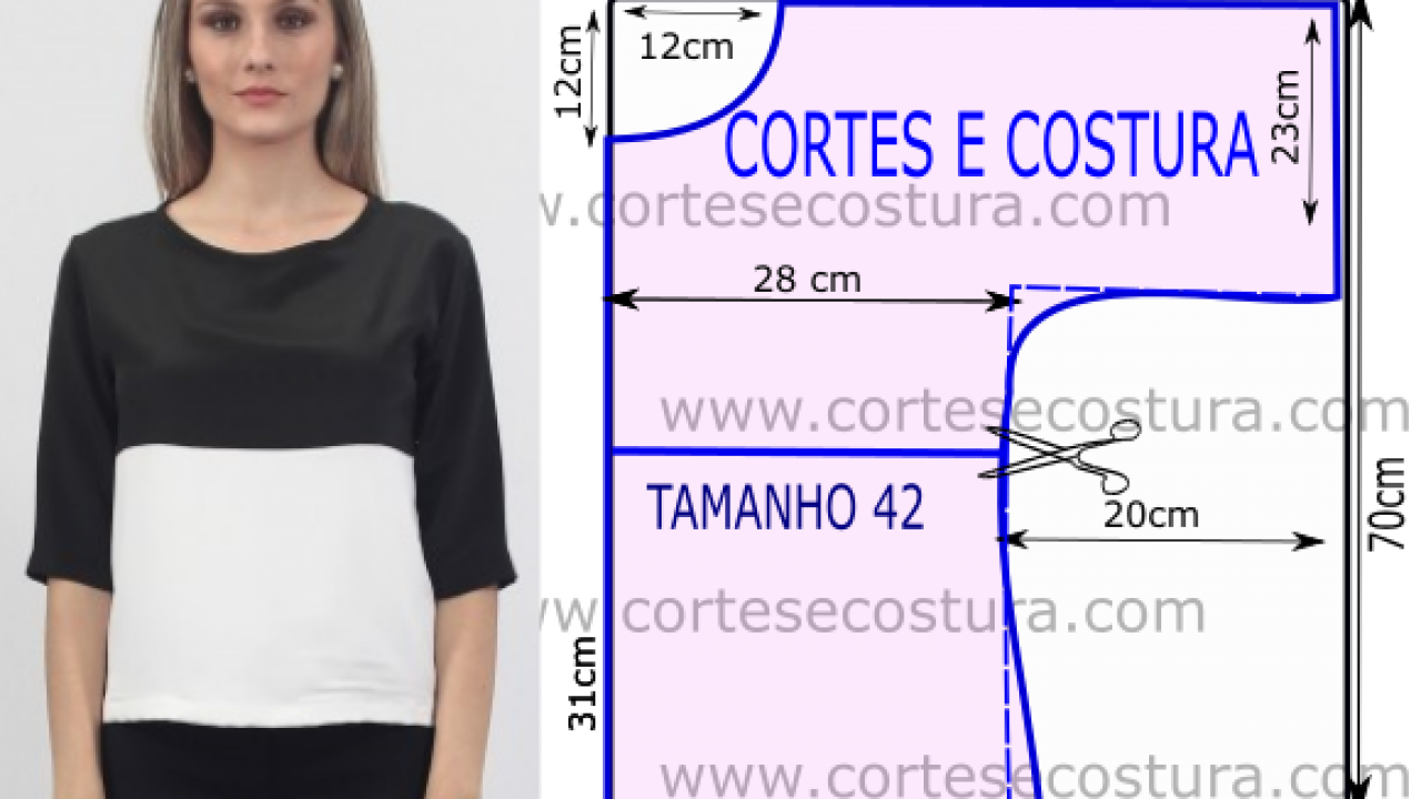 blusas para costurar