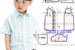 Camisa social infantil