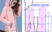casaco com enchimento feminino